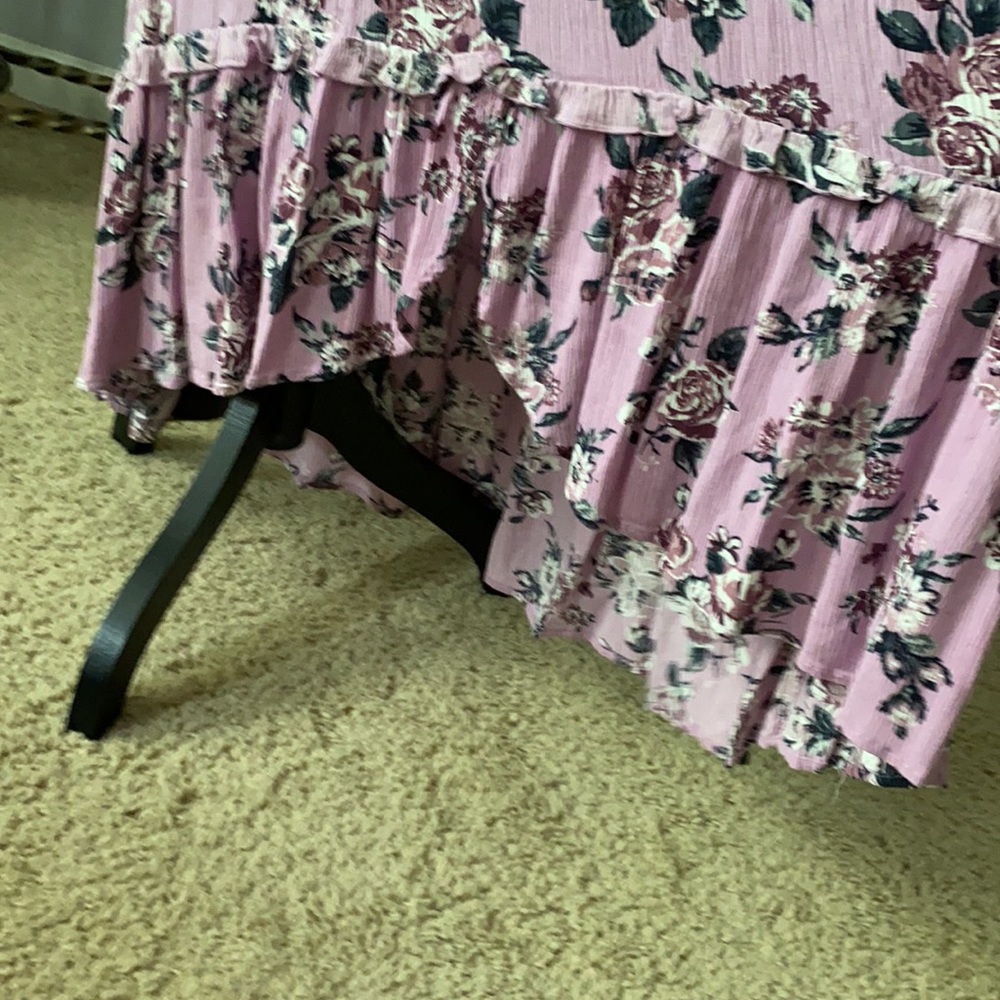 Purple floral Dress - Picture 7 of 12